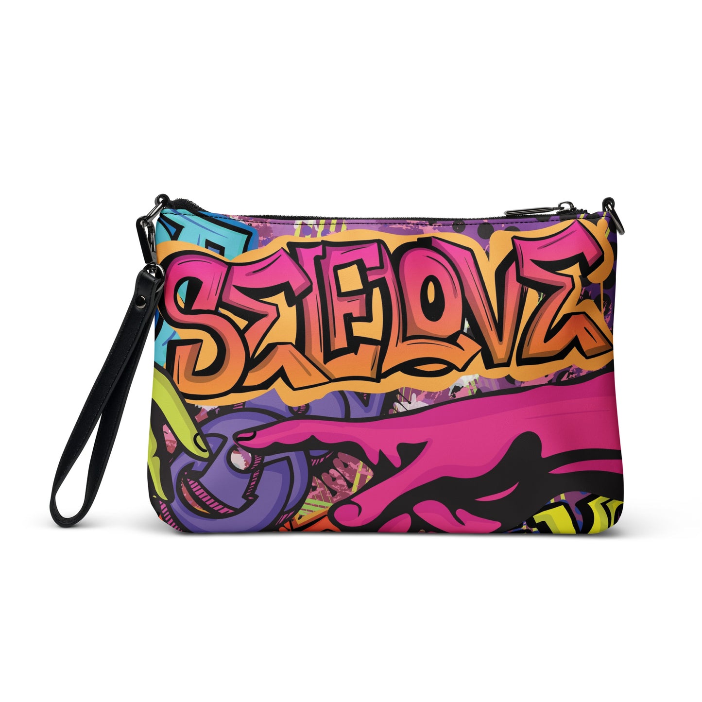 Graffiti Caloranti Cross Body Bag
