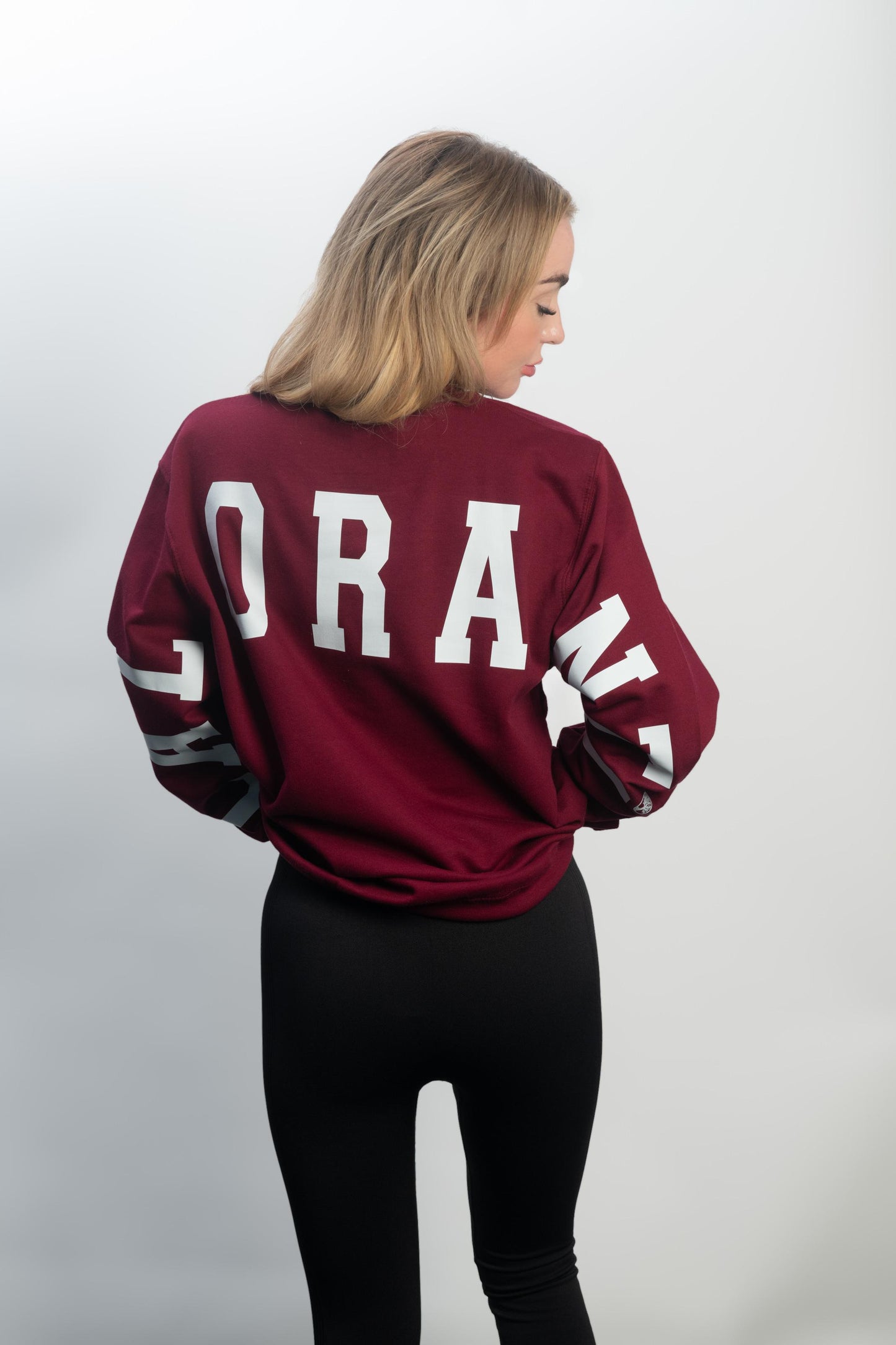 Oversized Mulberry Cozy Crew Neck Sweatshirt - Perfect for Layering