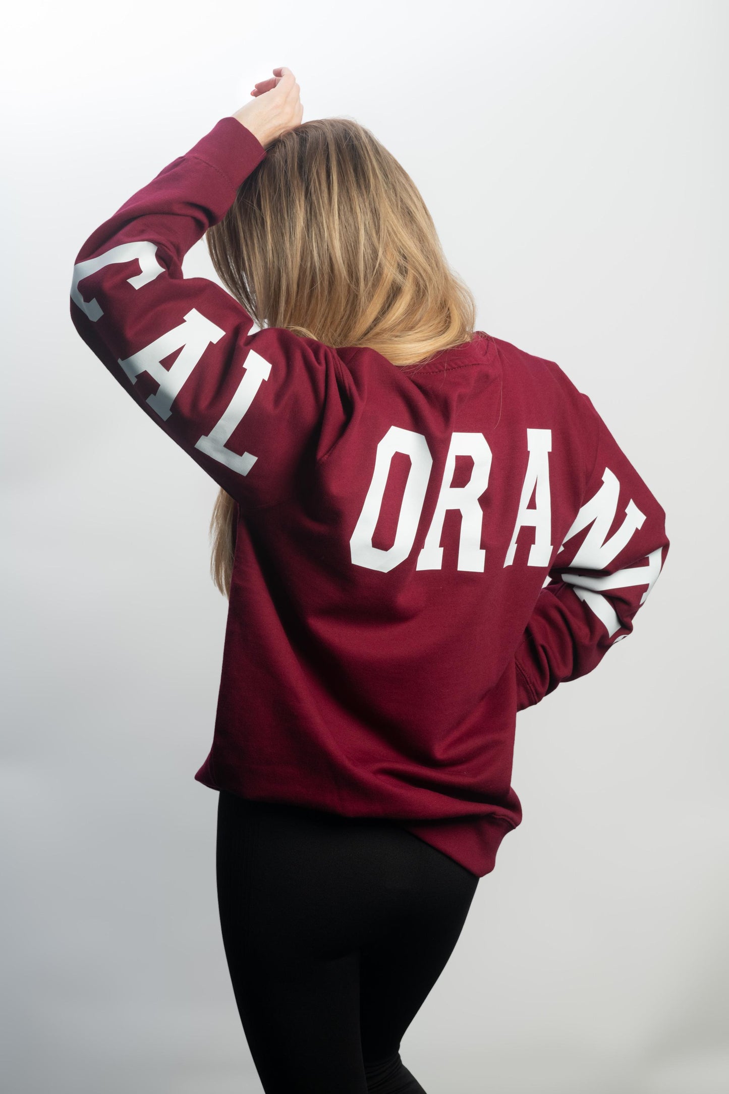 Oversized Mulberry Cozy Crew Neck Sweatshirt - Perfect for Layering