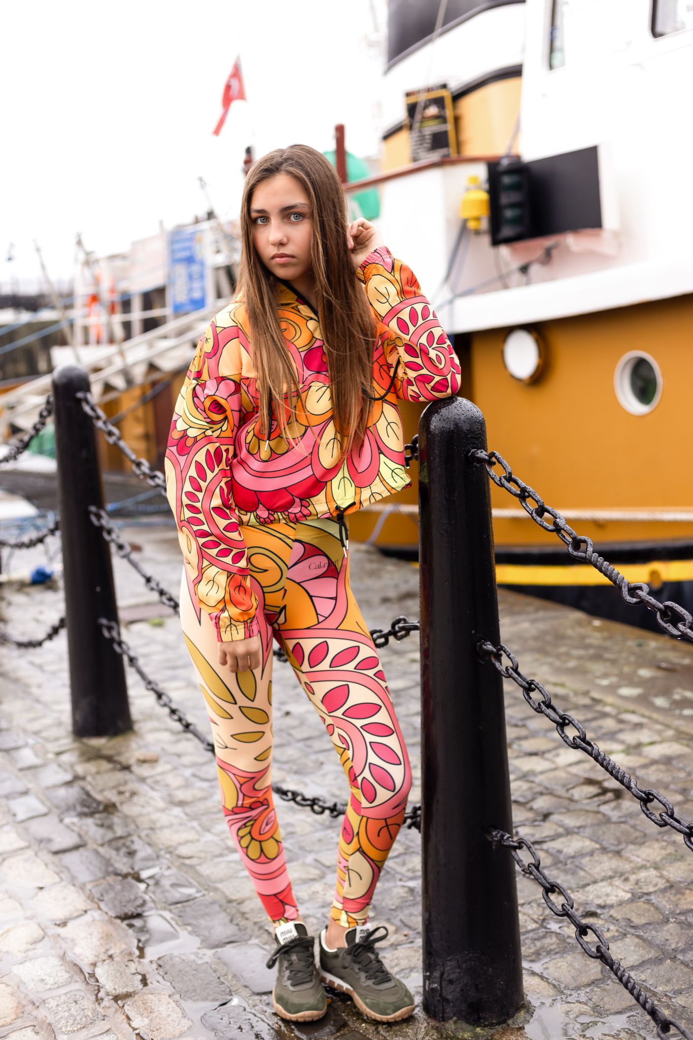 Caloranti Kids Paisley Leggings