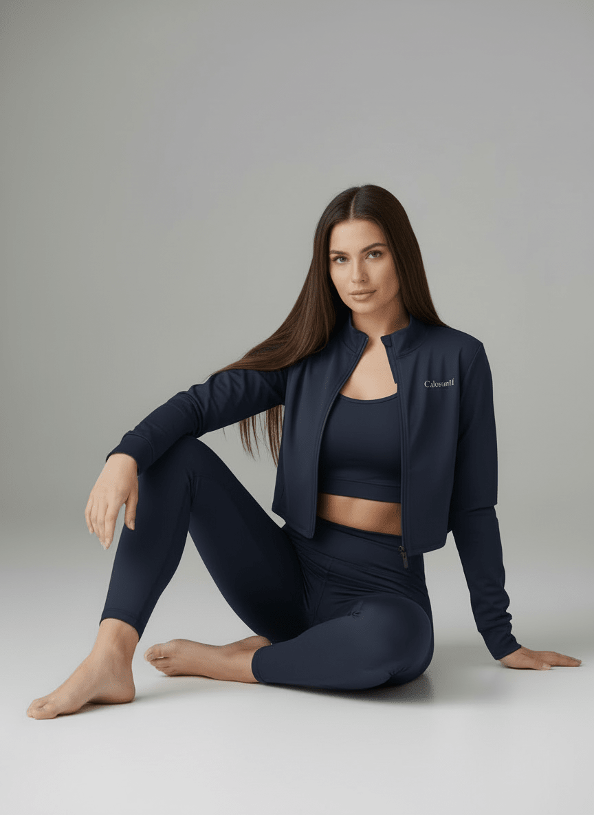 Caloranti Cropped fitted Jacket - Caloranti