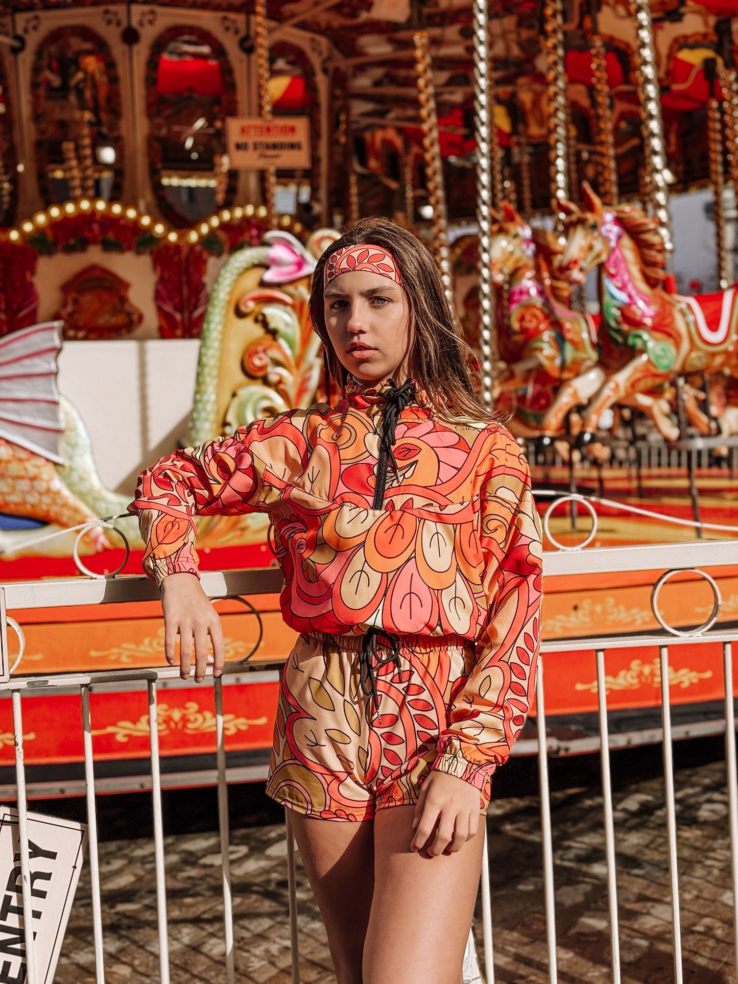 Caloranti Kids Paisley Windbreaker