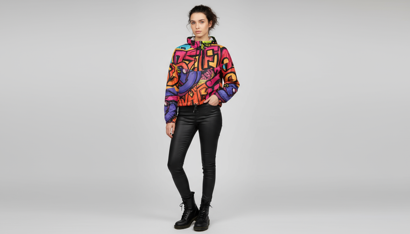 PRE-ORDER Graffiti Windbreaker 2 WEEK DELIVERY